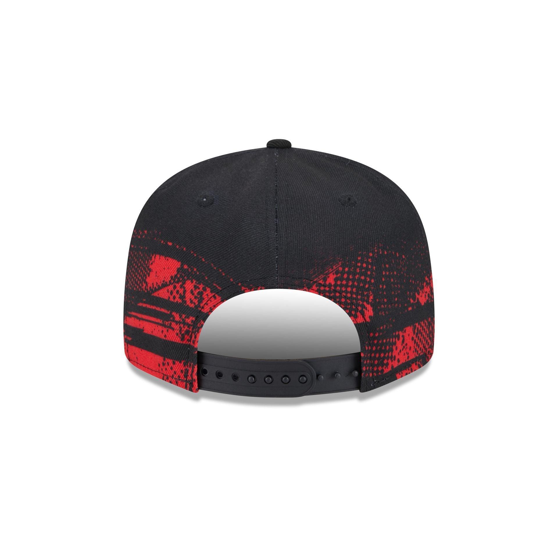 Kansas City Chiefs 2025 Sideline Hot Weather Split Panel 9FIFTY Snapback Hat Male Product Image