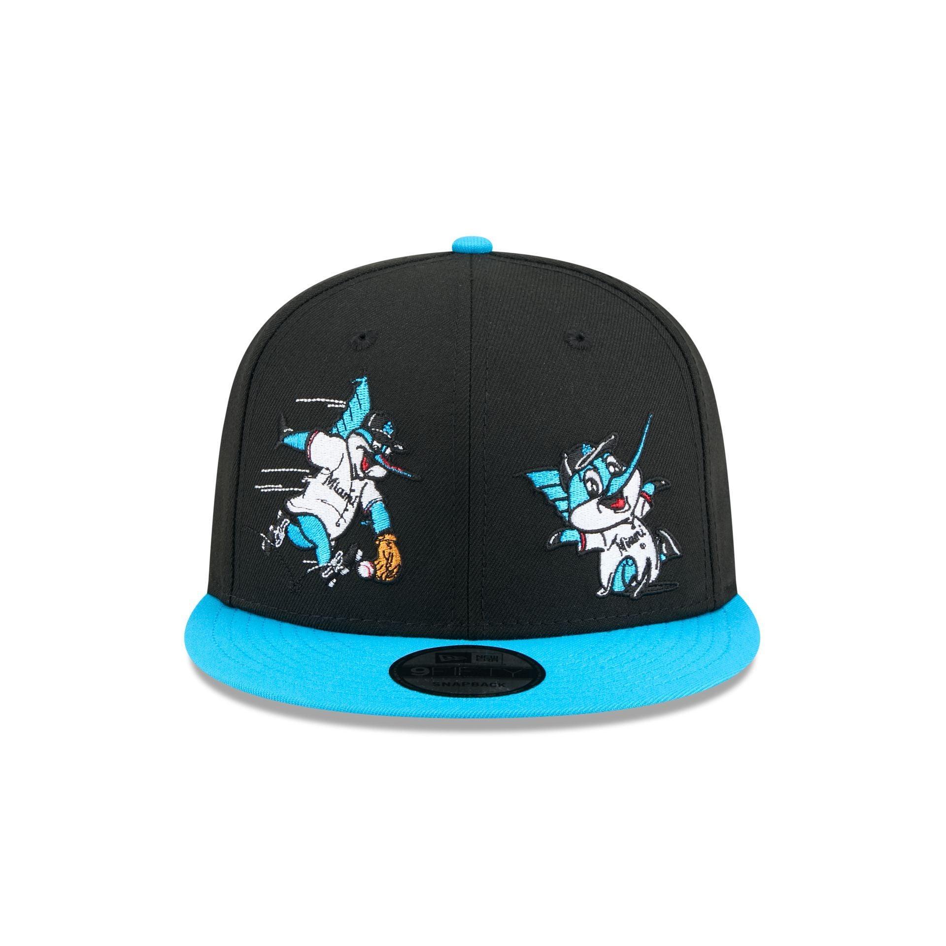 Miami Marlins Generation Mascots 9FIFTY Snapback Hat Male Product Image