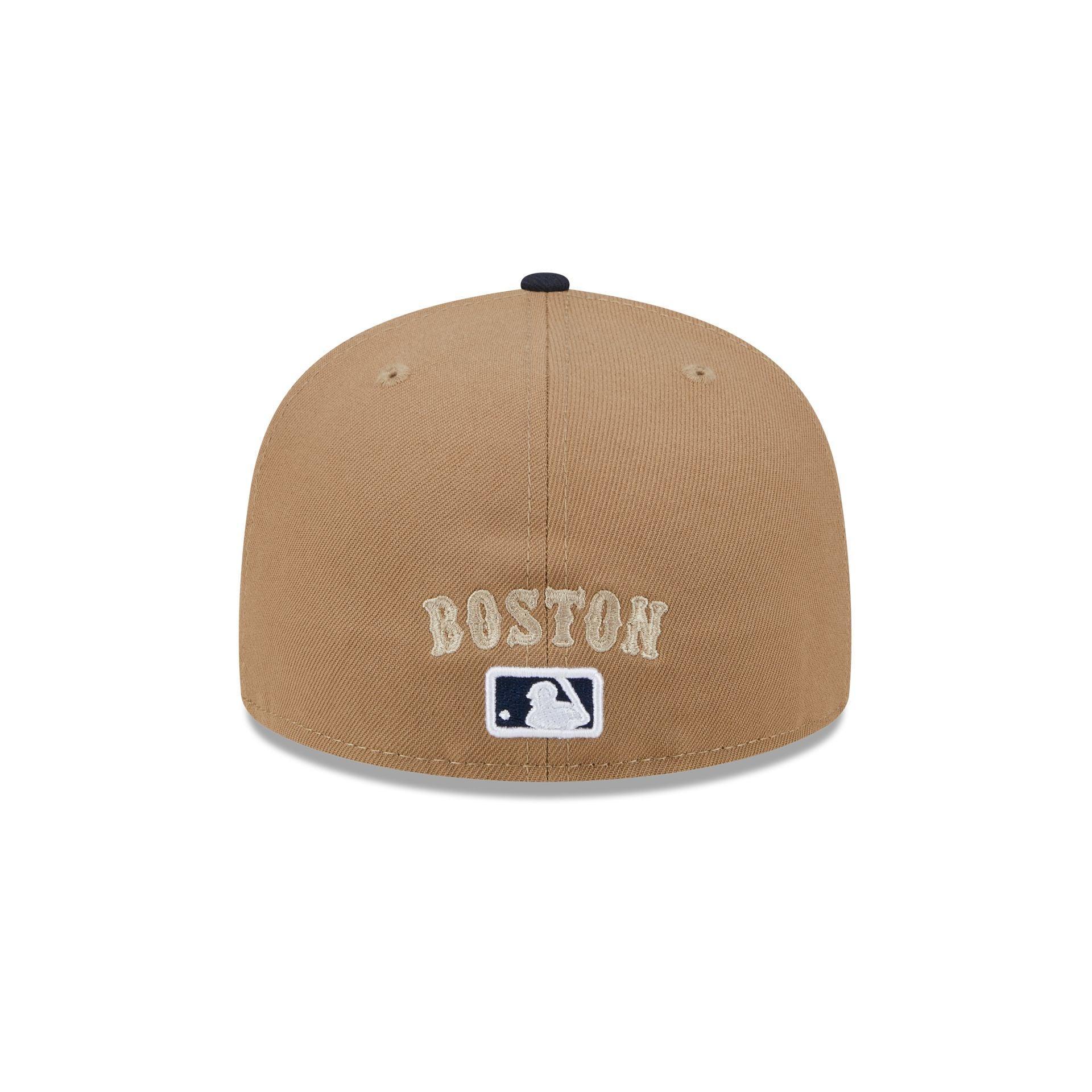 Boston Red Sox Classic 8-Bit Wordmark 59FIFTY Fitted Hat Male Product Image