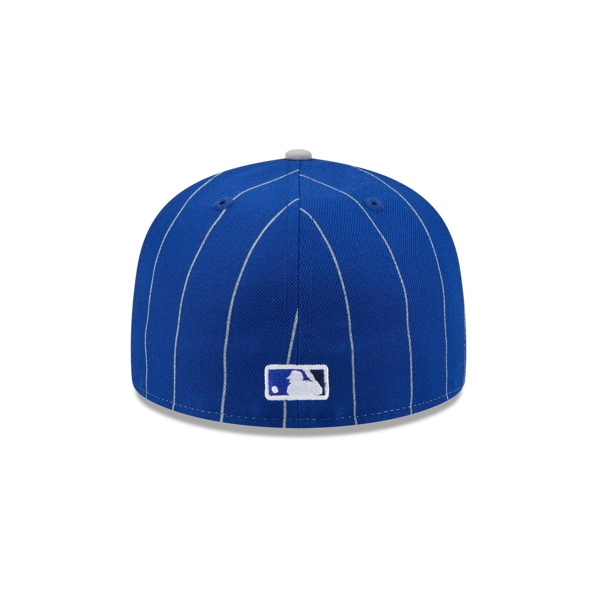 Toronto Blue Jays Pinstripe League Pin 59FIFTY Fitted Hat Male Product Image