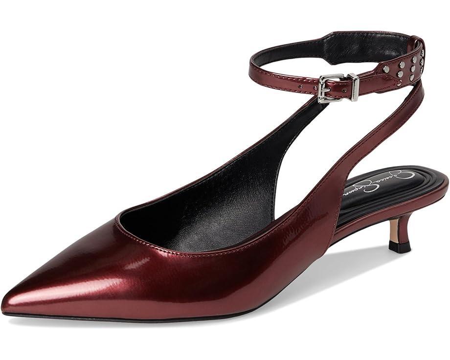 Fulian Ankle Strap Block Heel Pump Product Image