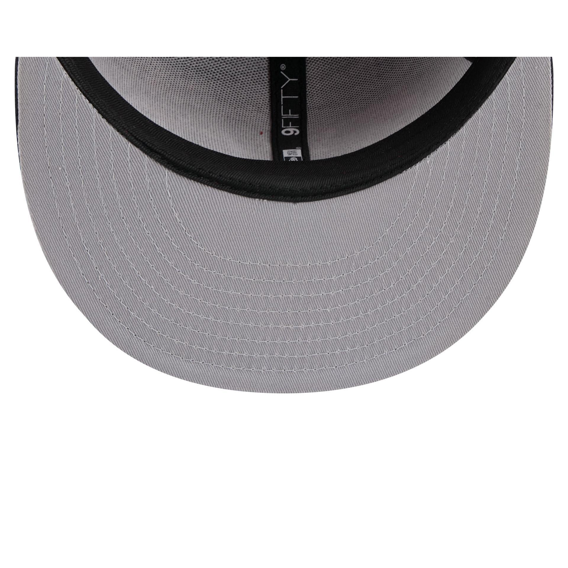 Kansas City Chiefs 2025 Sideline Hot Weather Split Panel 9FIFTY Snapback Hat Male Product Image