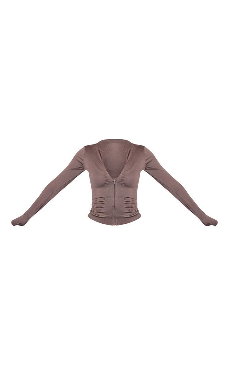 Espresso Seamless Jacket Product Image