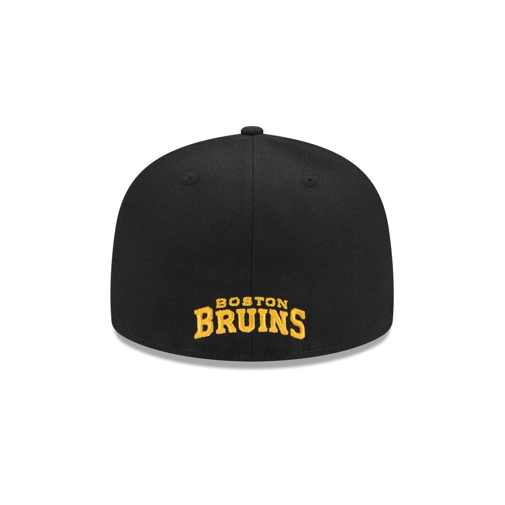 Boston Bruins Rear Wordmark 59FIFTY Fitted Hat Male Product Image