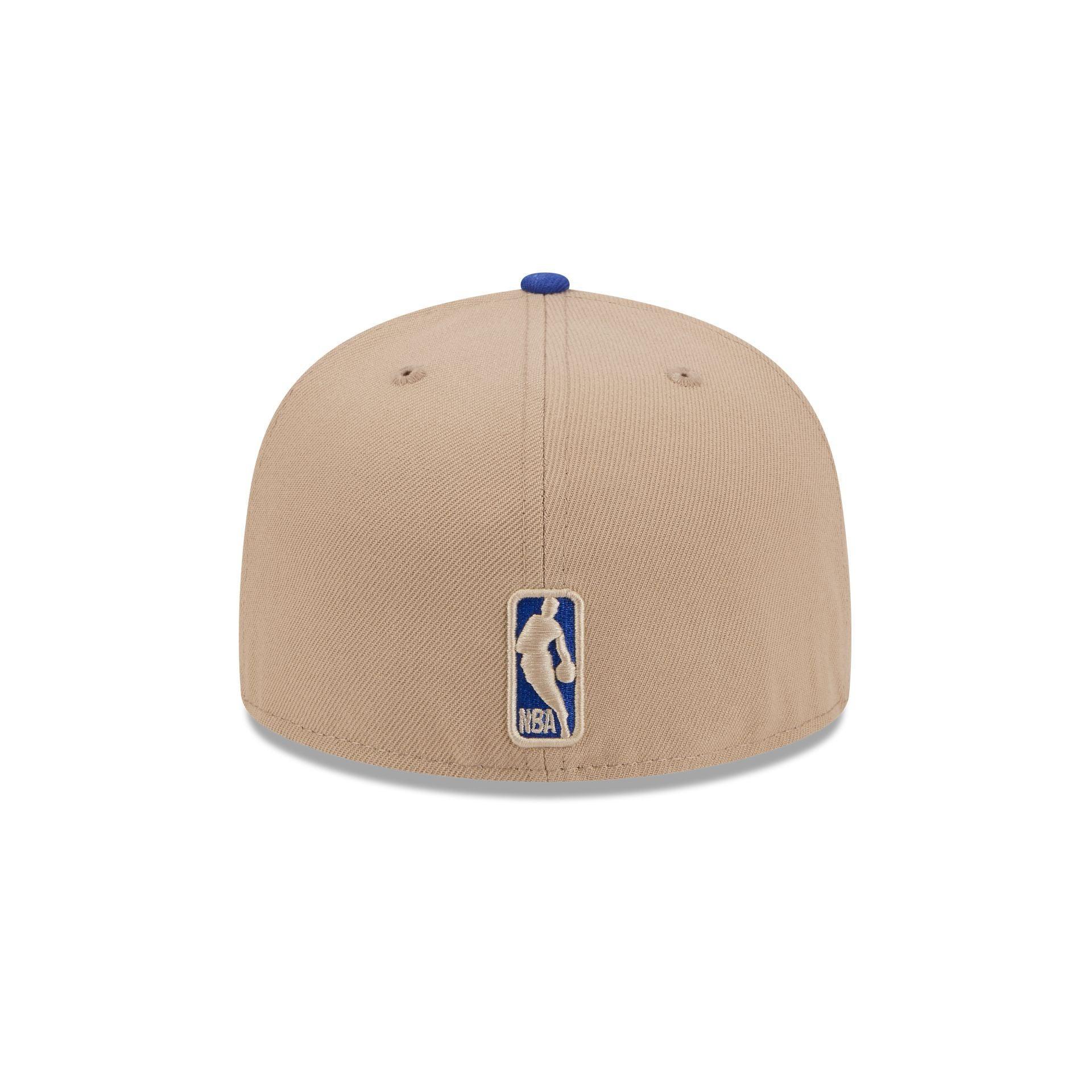 New York Knicks Camel 59FIFTY Fitted Hat Male Product Image