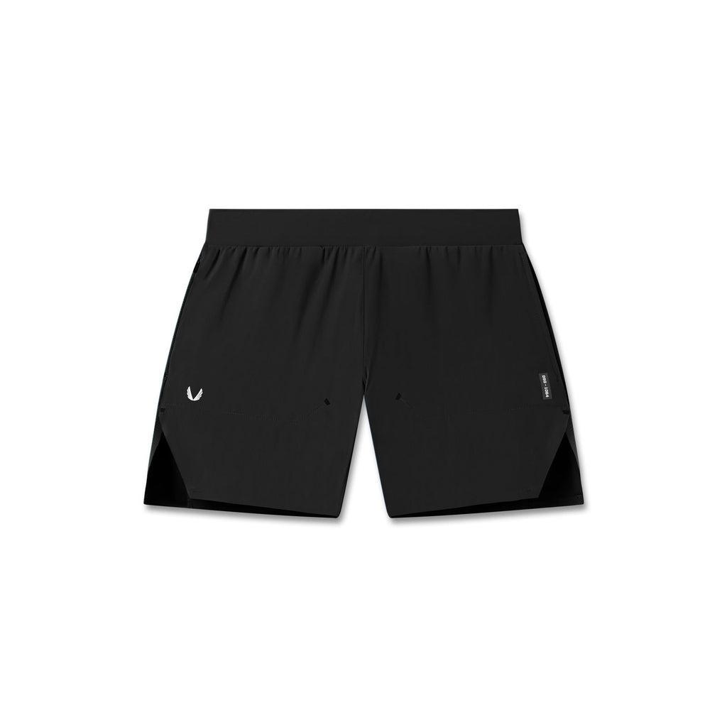1064. Tetra-Lite® 6" Bonded Training Short - Black Male Product Image