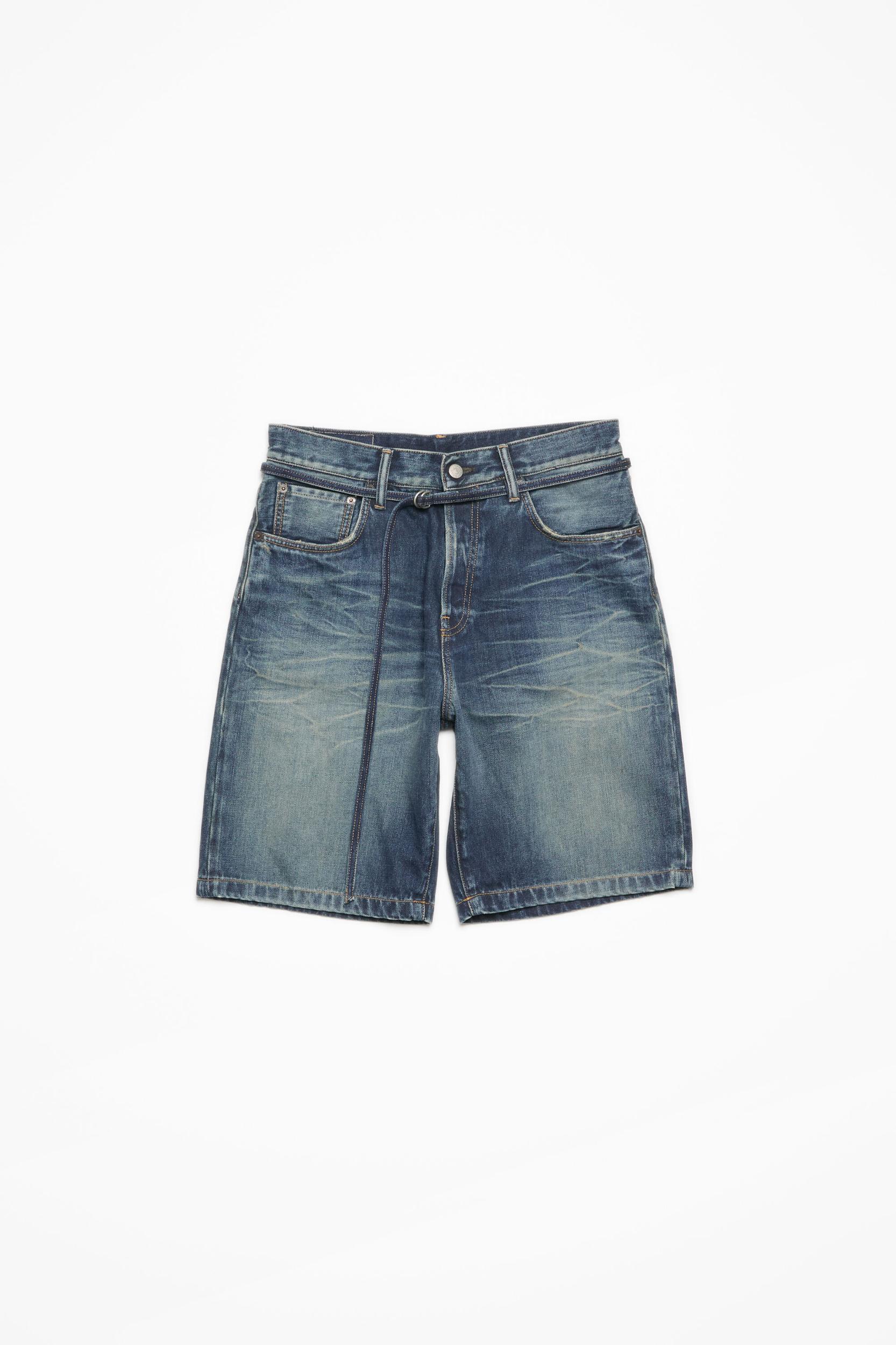Loose fit denim shorts Product Image