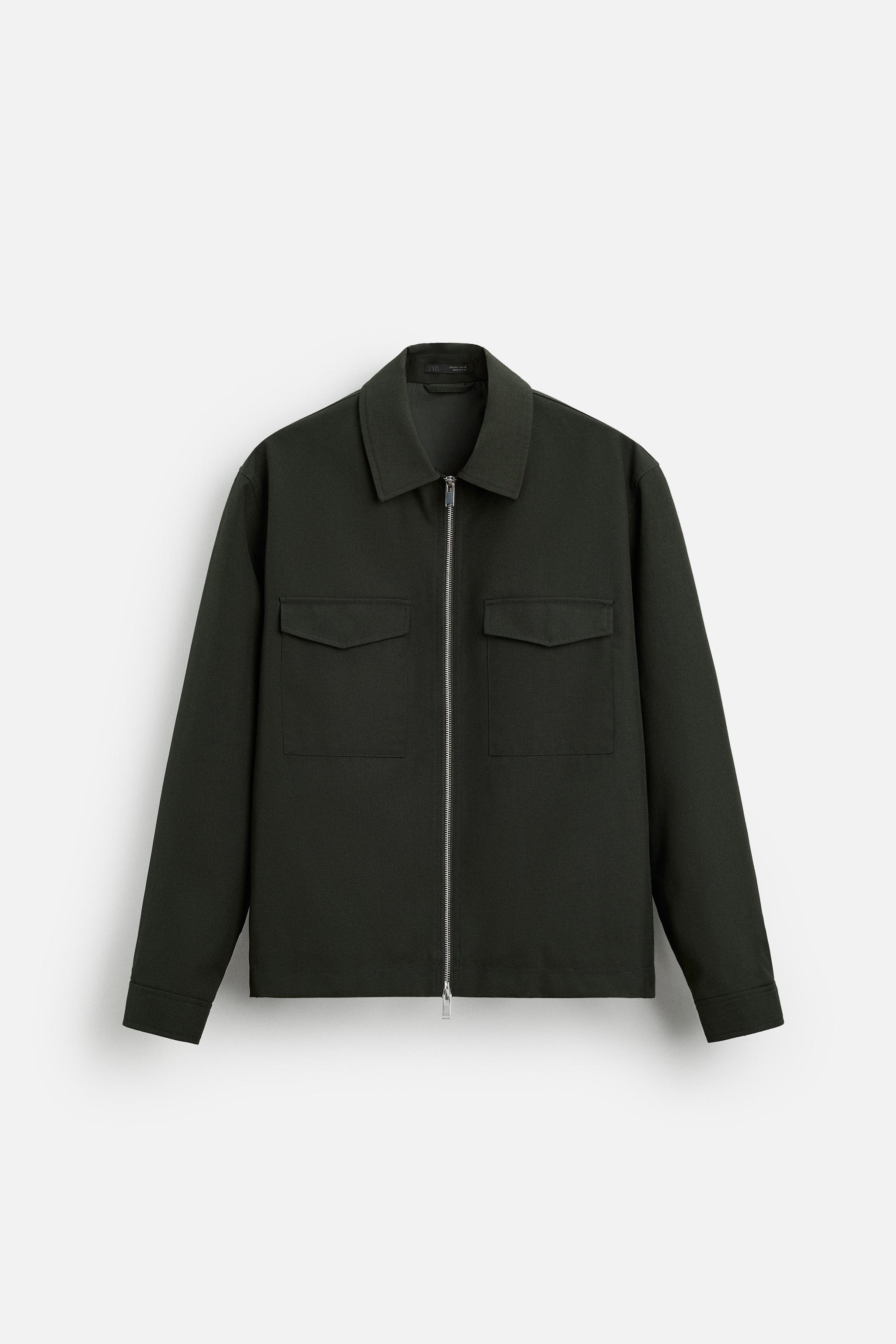 ZIP POCKET OVERSHIRT Product Image