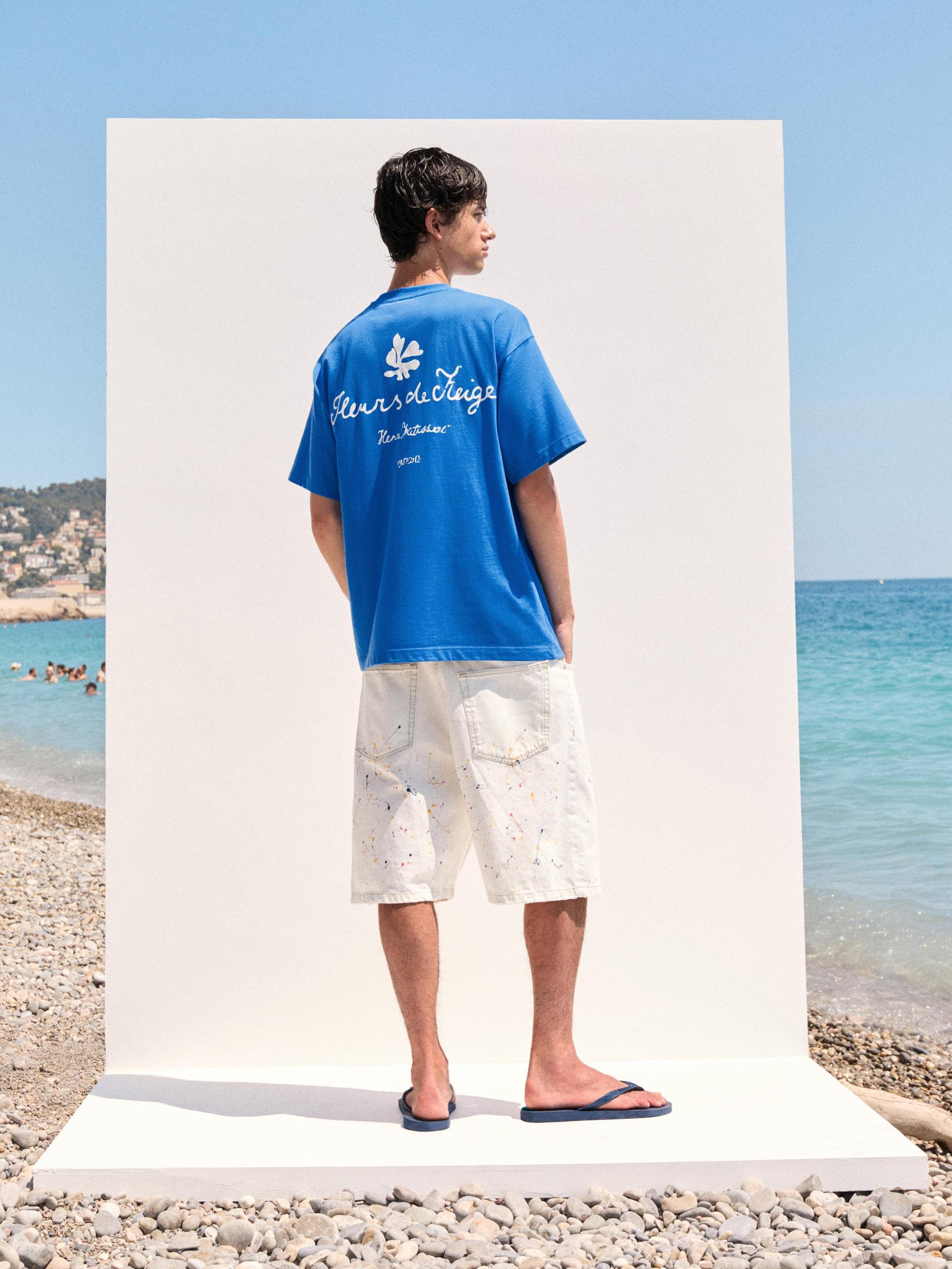 Blue Henri Matisse T-shirt Product Image