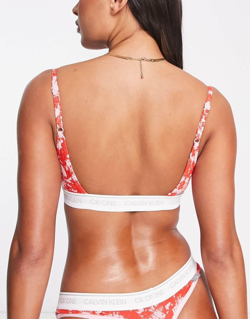 Calvin Klein CK One Cotton unlined bralet Product Image