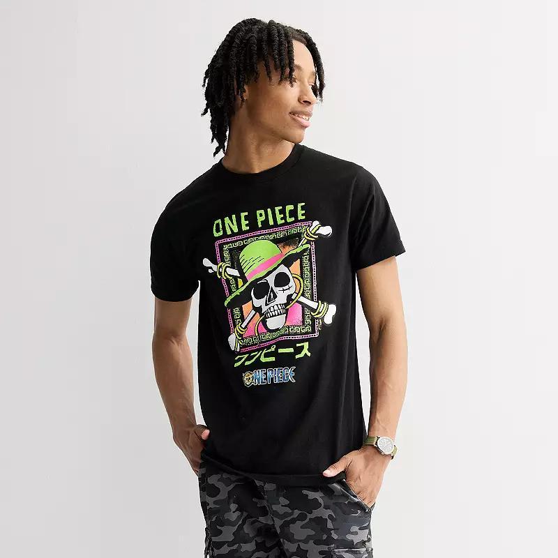 Mens One Piece Straw Hat Pirates Graphic Tee Product Image