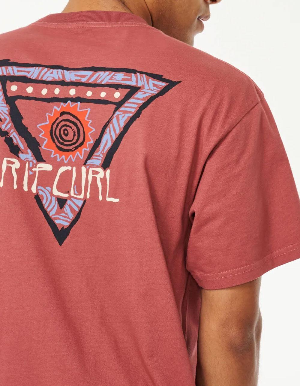 RIP CURL Archive Red Bluff Mens Tee Product Image