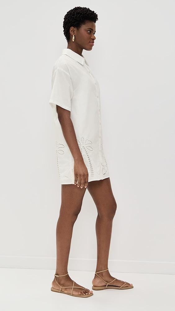 MINKPINK Romina Broderie Shirt Dress | Shopbop Product Image