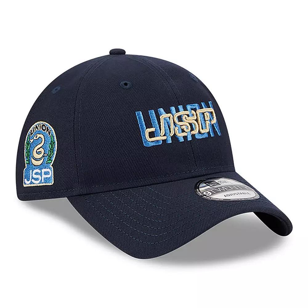 Men's New Era JSP Standard Issue x Philadelphia Union Navy 9TWENTY Adjustable Hat, Uni Blue Product Image