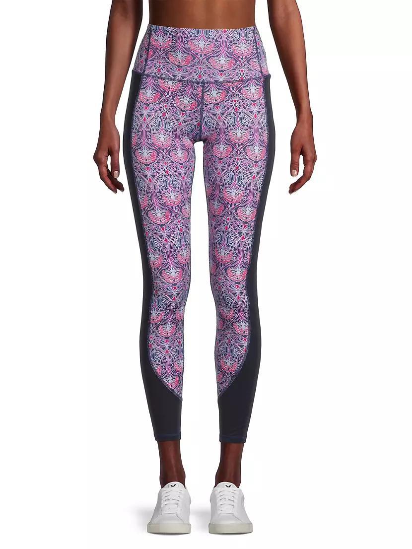 Nouveau Floral Soleil Stretch Leggings Product Image