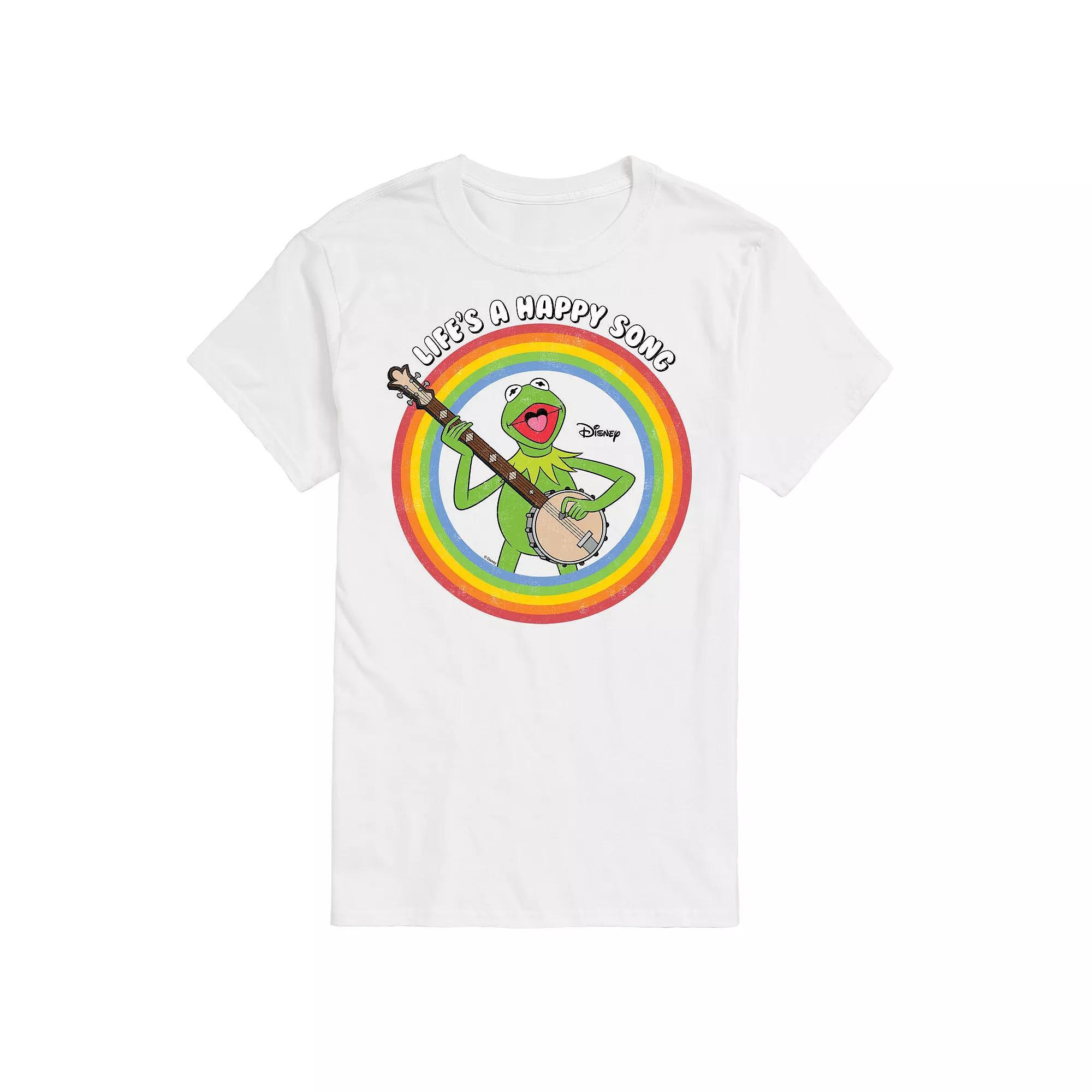 Disney's Men's The Muppets Lifes A Happy Song Tee,  Product Image