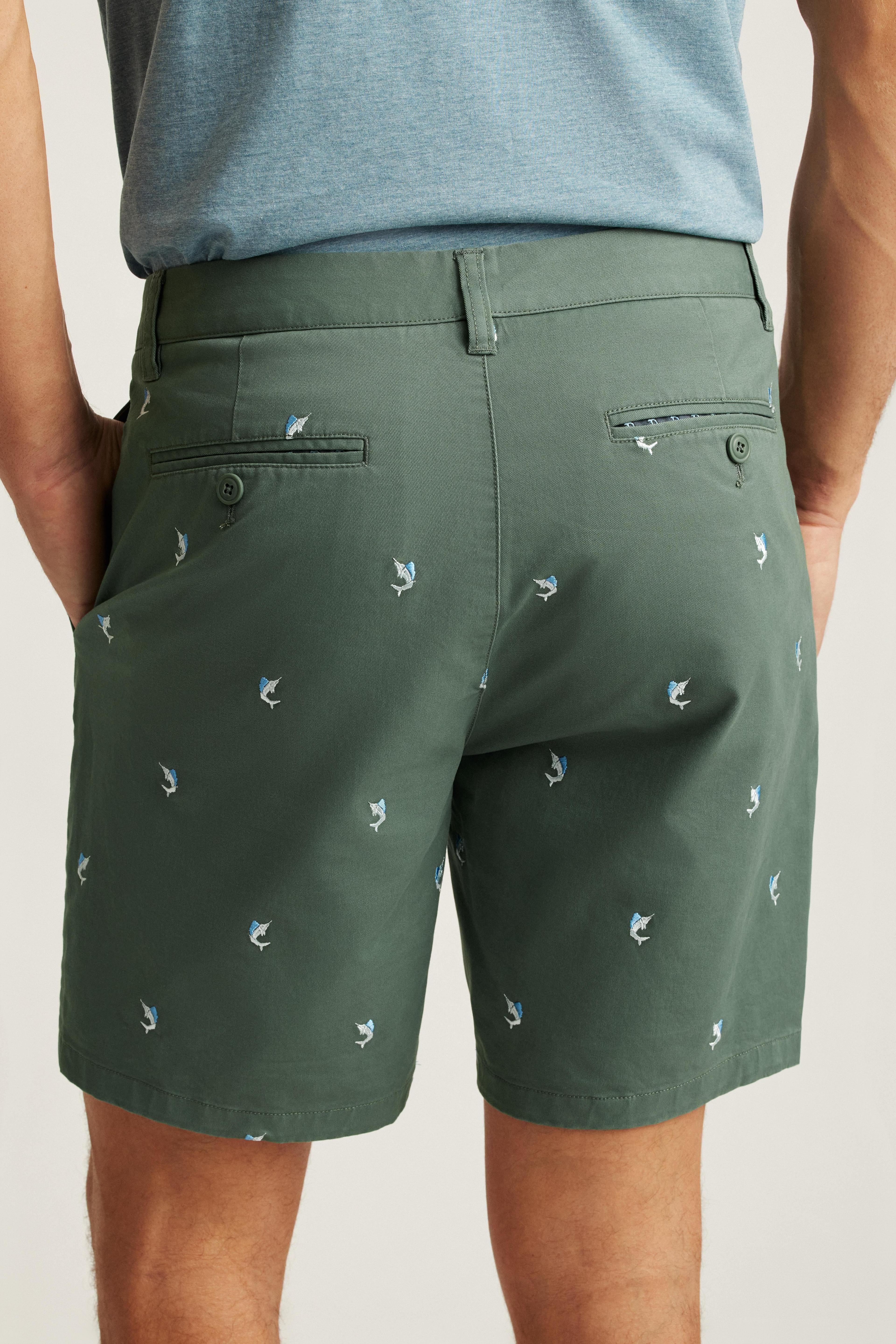 The Embroidered Chino Short Product Image