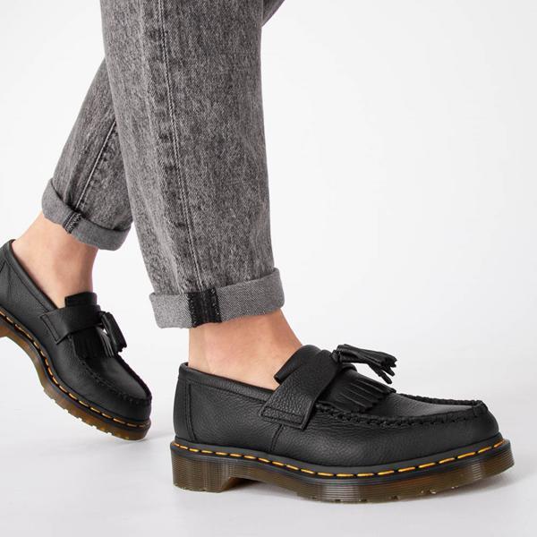 Adrian Womens Virginia Leather Tassel Loafers Product Image