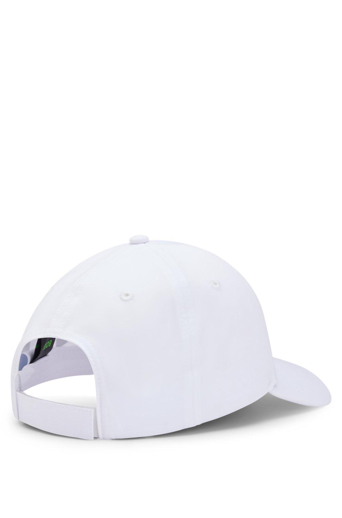 Logo-detailed cap in stretch nylon Product Image