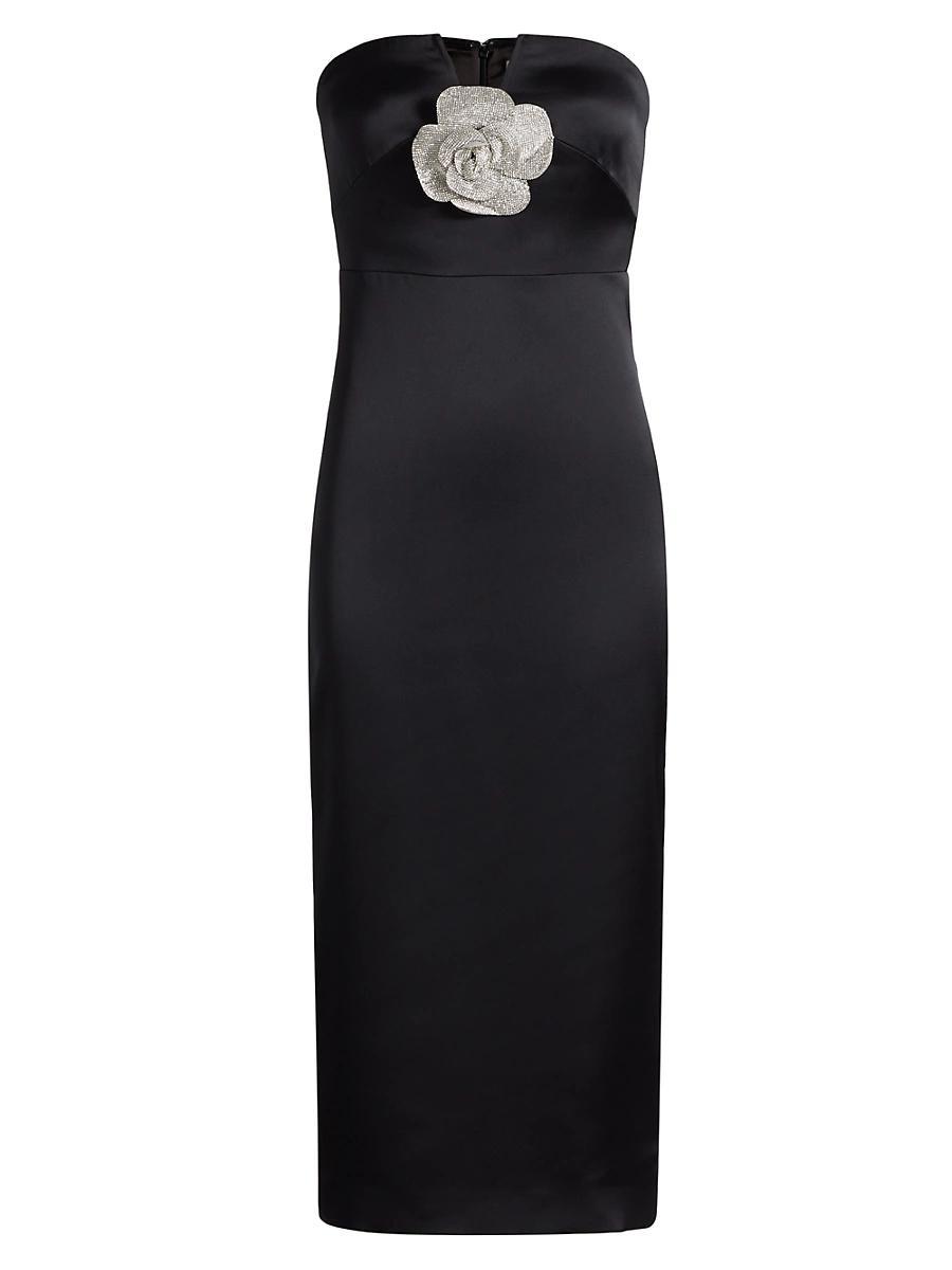 Womens Denisa Strapless Midi-Dress Product Image