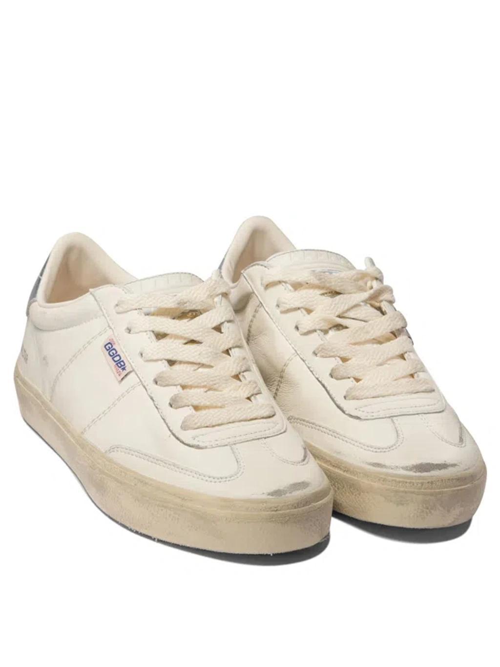 GOLDEN GOOSE White Leather Soul Star Sneakers Product Image