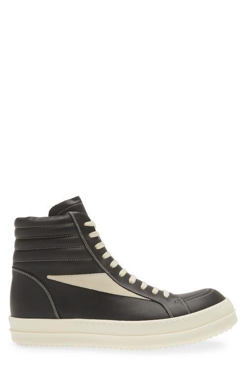 Porterville High Top Sneaker In Black/milk/milk Product Image