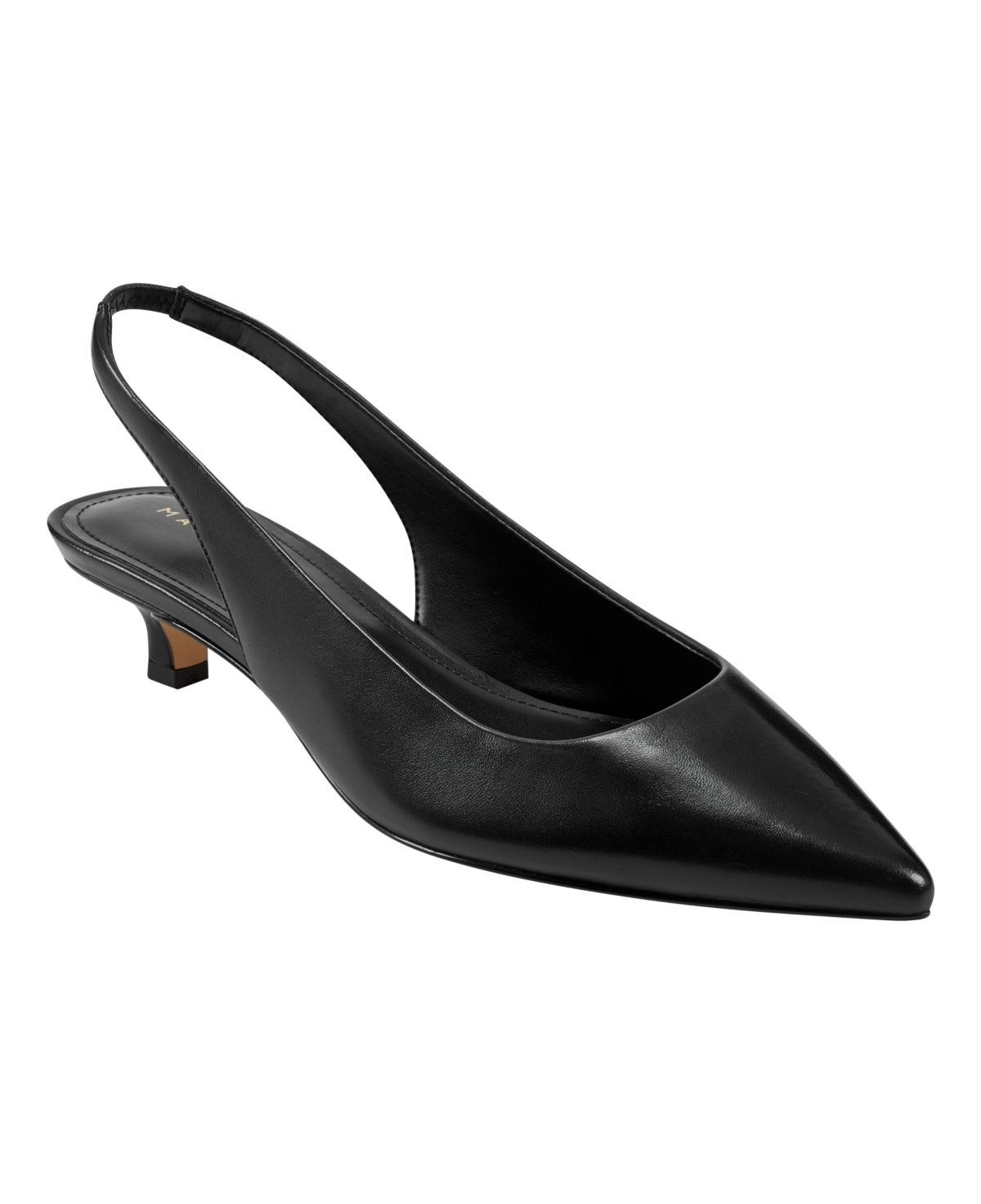 Posey Slingback Kitten-Heel Pumps Product Image