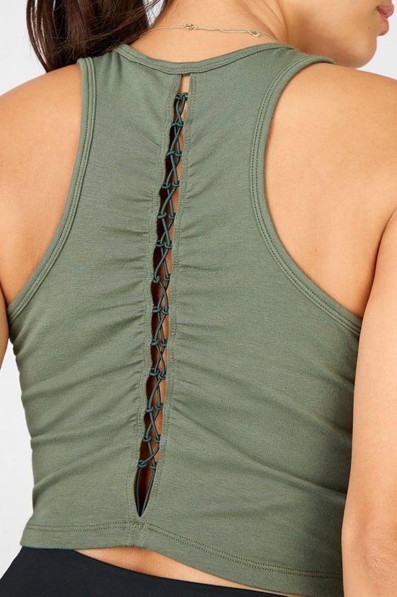 Bree Lace Up Tank Product Image
