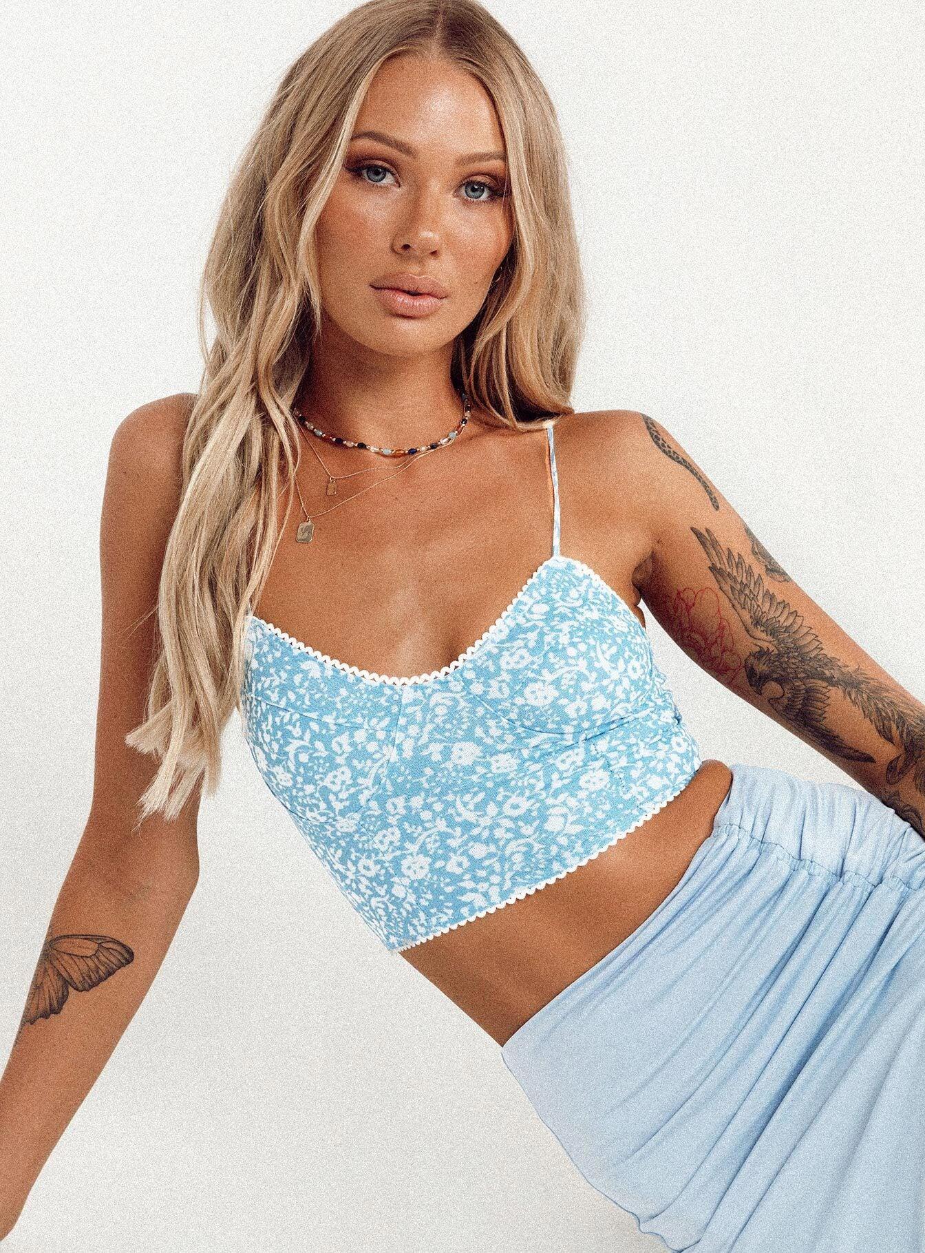 Debbie Top Blue Product Image