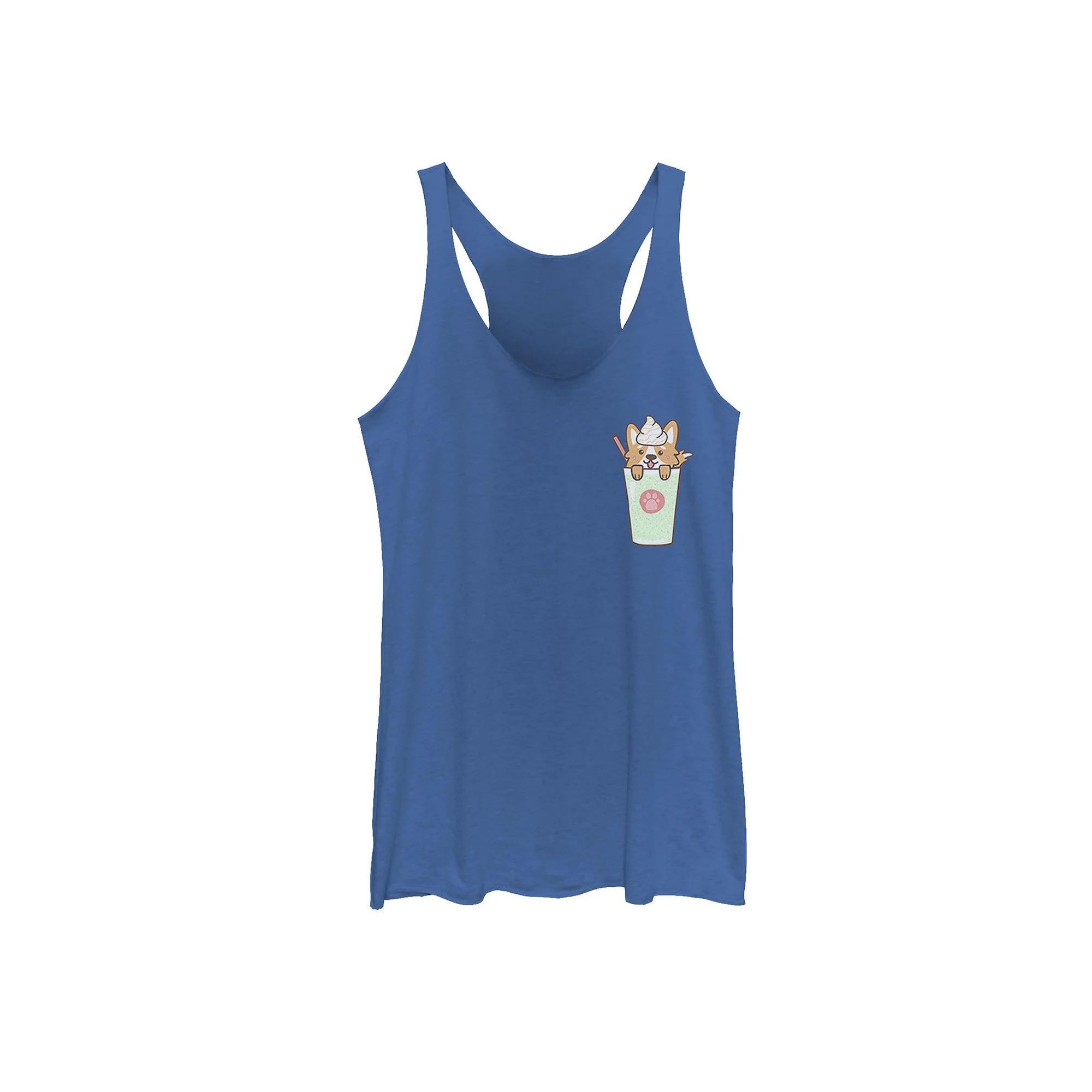 Juniors' Night Moon Flower Galactic Tank Top, Girl's,  Product Image