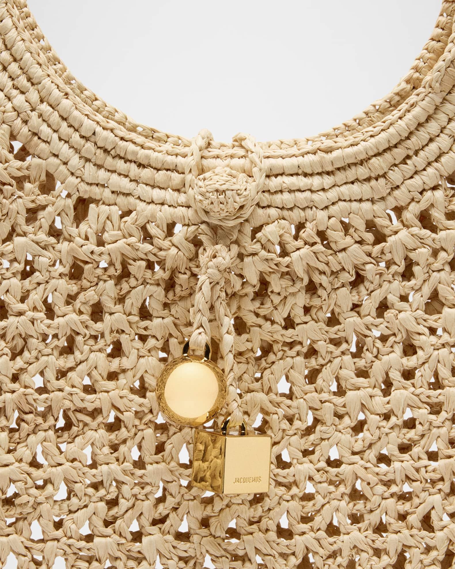 Le Rond Raffia Tote Bag Product Image