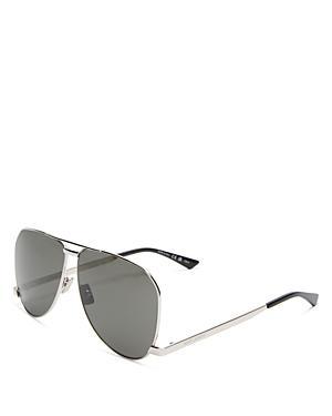 Mens Fashion Icons 61MM Pilot Sunglasses Product Image