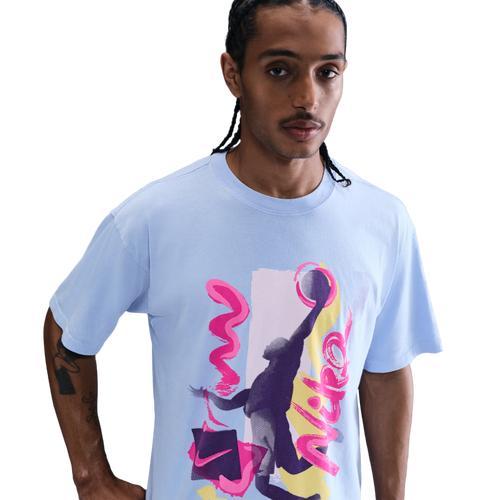 Nike Mens Max90 Basketball T-Shirt | HV1697-468 Product Image