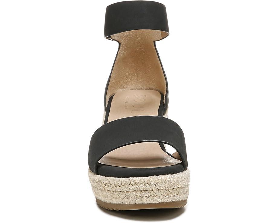 Clemens Raffia Espadrille Wedge Heel Sandals Product Image