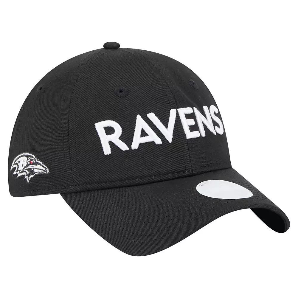 Women's New Era Black Las Vegas Raiders Cece 9TWENTY Adjustable Hat, Lvr Black Product Image