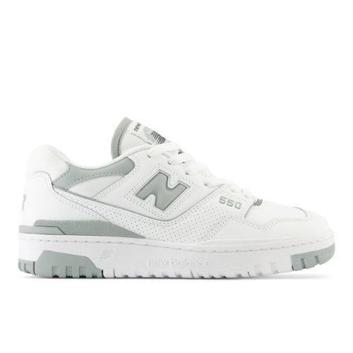 New Balance Womens 550 - Shoes Juniper/White Product Image