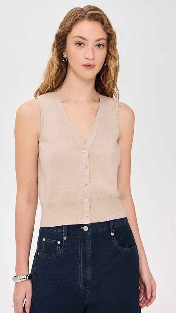 STAUD Ficus Sweater Vest | Shopbop Product Image