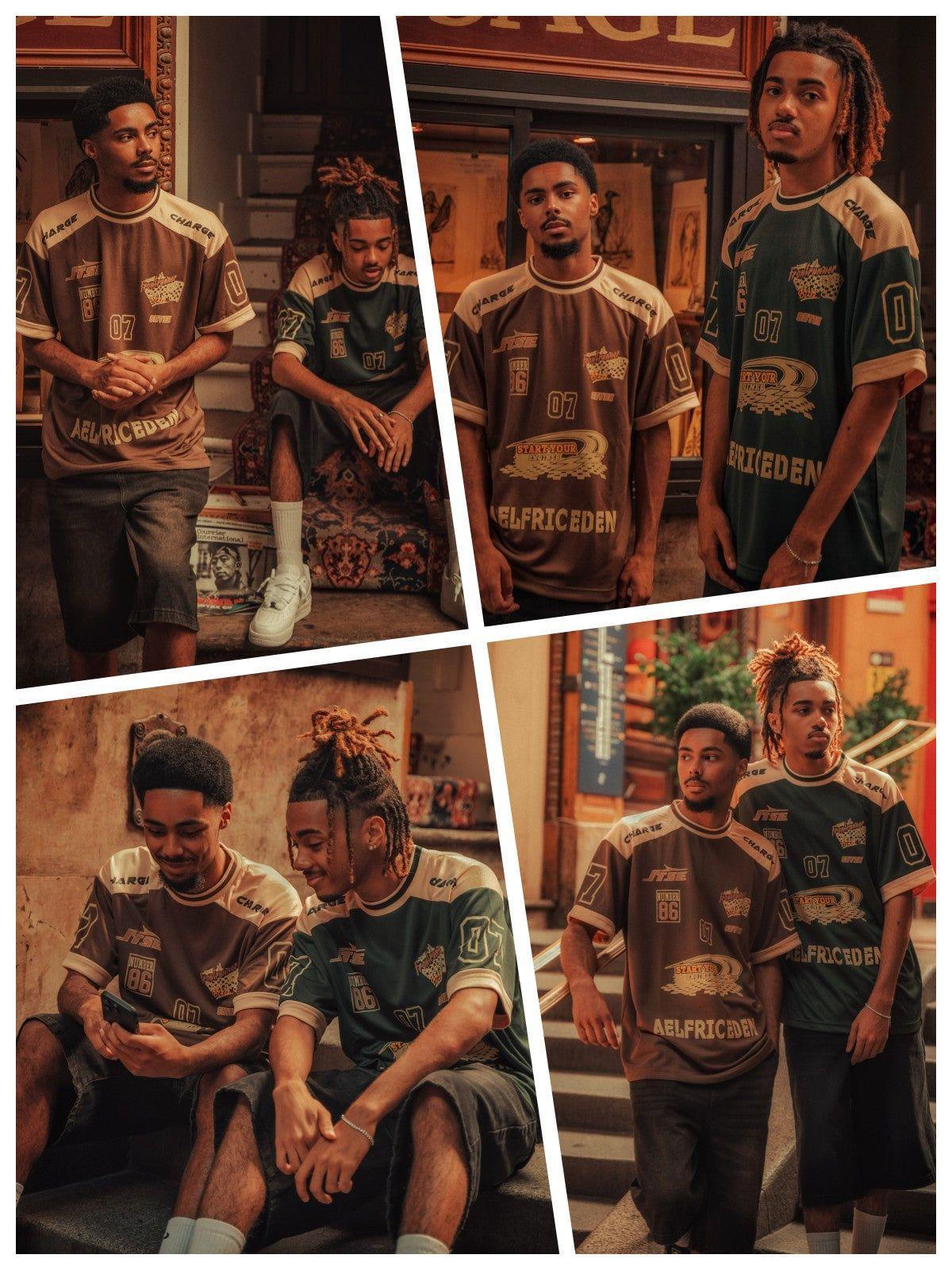 Aelfric Eden Contrast Color Soccer Jersey Product Image