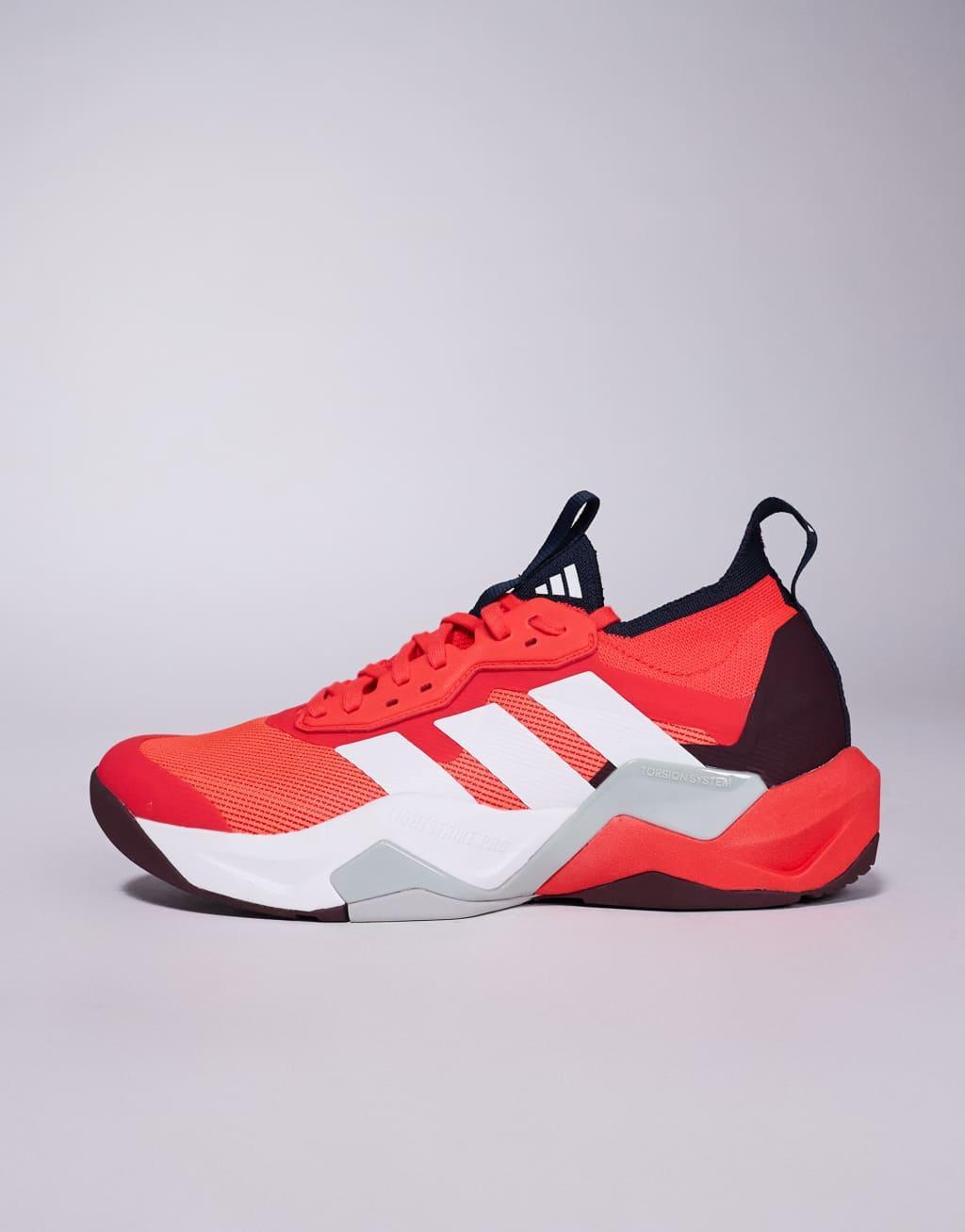 adidas Performance Rapidmove ADV sneakers in bright red Product Image