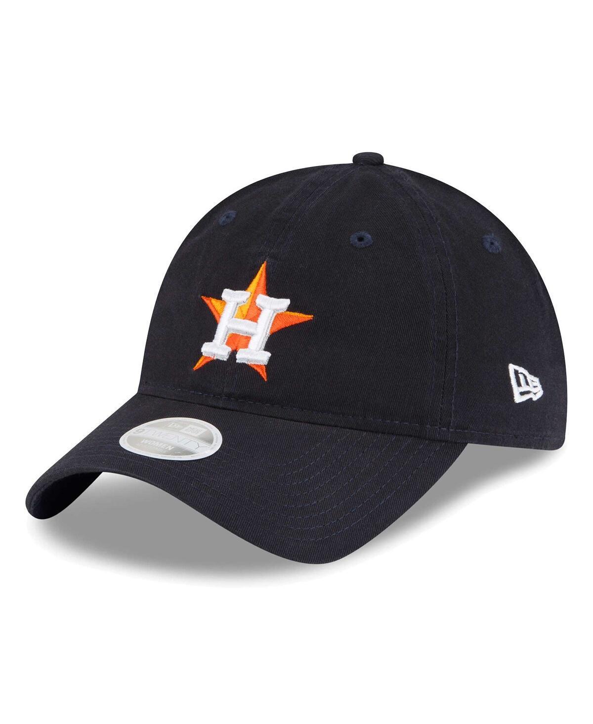 Womens New Era Houston Astros Team Logo Core Classic 9TWENTY Adjustable Hat, Blue Product Image