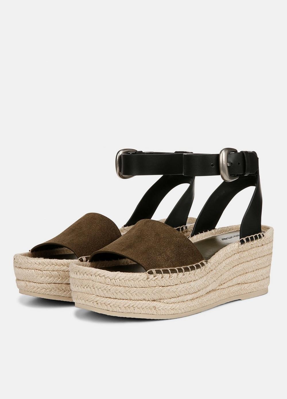 Belisa Suede Platform Espadrille Sandal Product Image