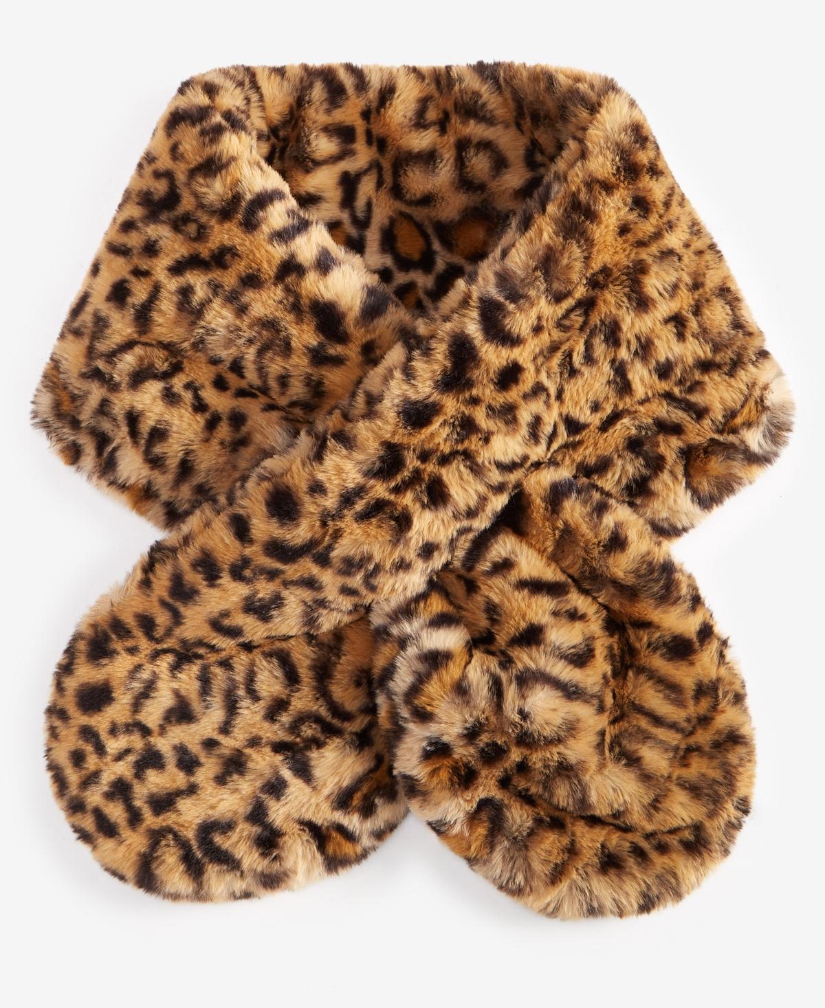 I.n.c. International Concepts Womens Pull-Through Faux-Fur Scarf, Created for Macys Product Image