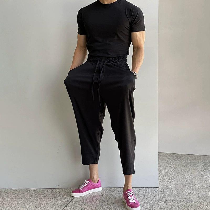 RT No. 11873 DRAWSTRING ANKLE CASUAL PANTS Product Image