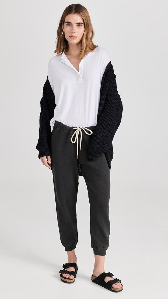 THE GREAT. The Cropped Sweatpants | Shopbop Product Image