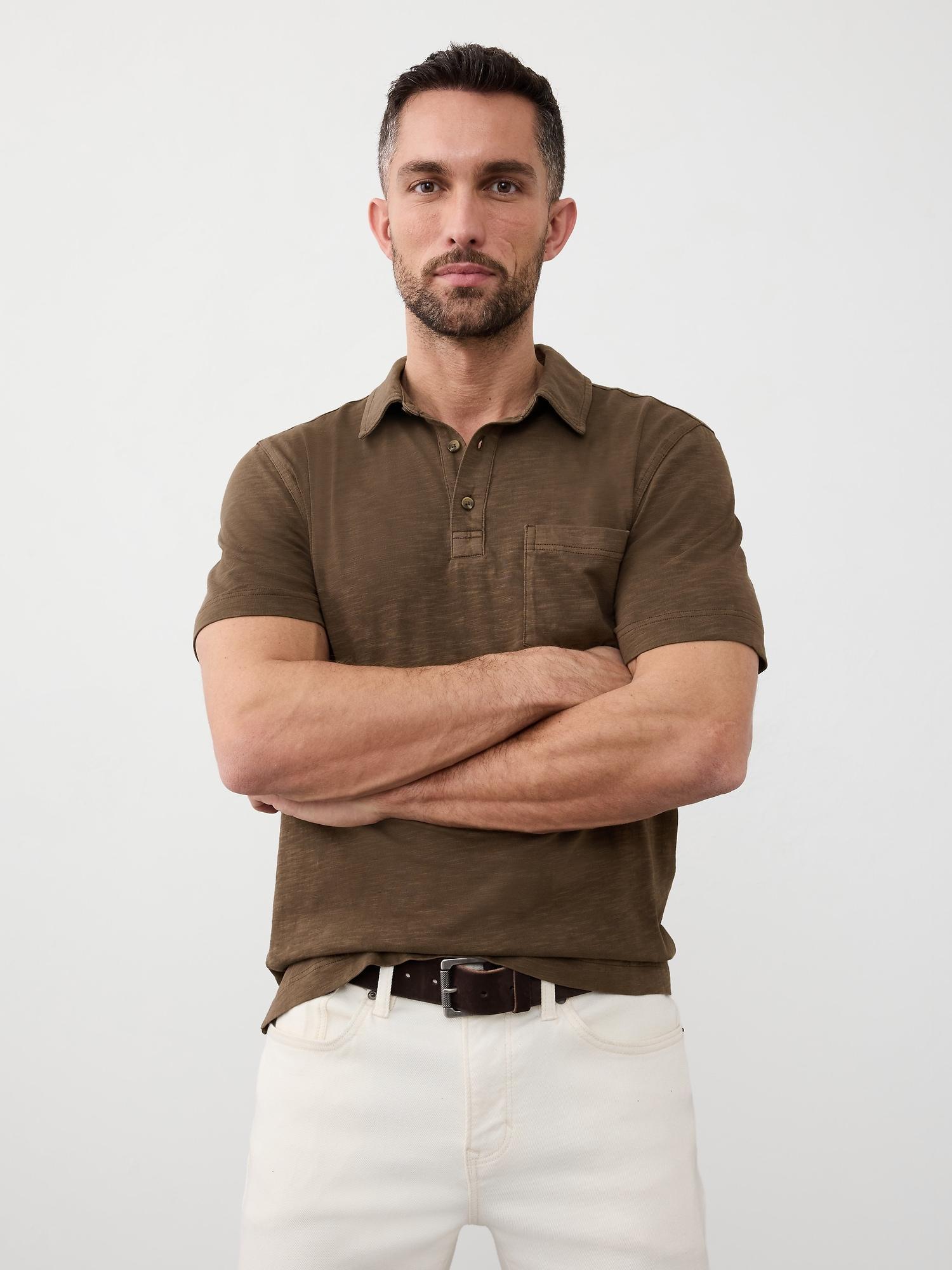 Vintage Slub Polo Product Image