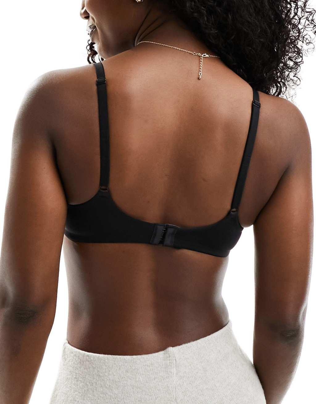 Cotton On ultimate comfort push up bra in black  Product Image