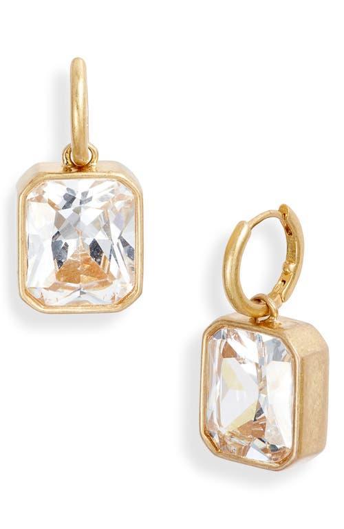 Womens Gem Palace Raj Goldtone & Cubic Zirconia Drop Earrings Product Image