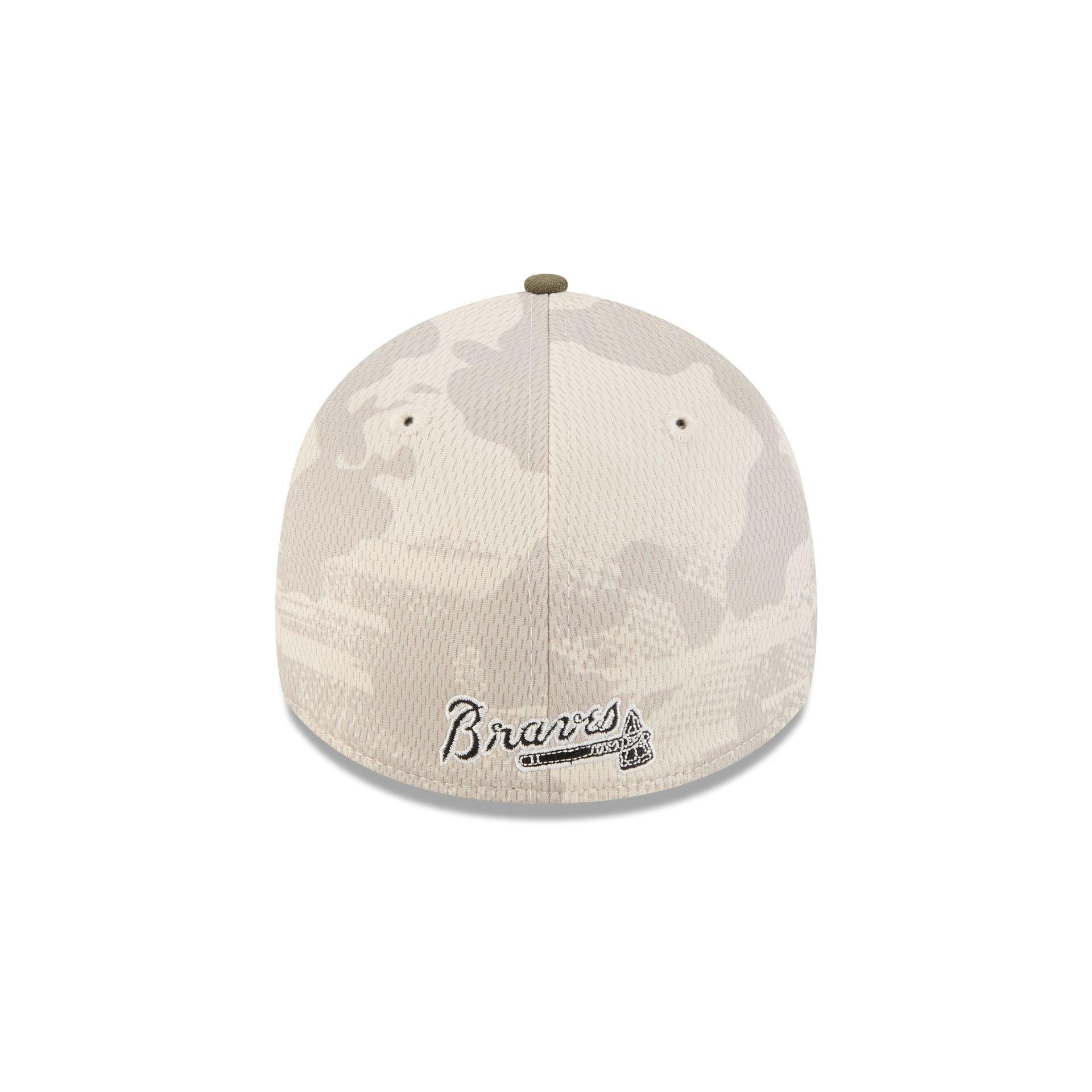 Atlanta Braves Armed Forces Day 2025 39THIRTY Stretch Fit Hat Male Product Image