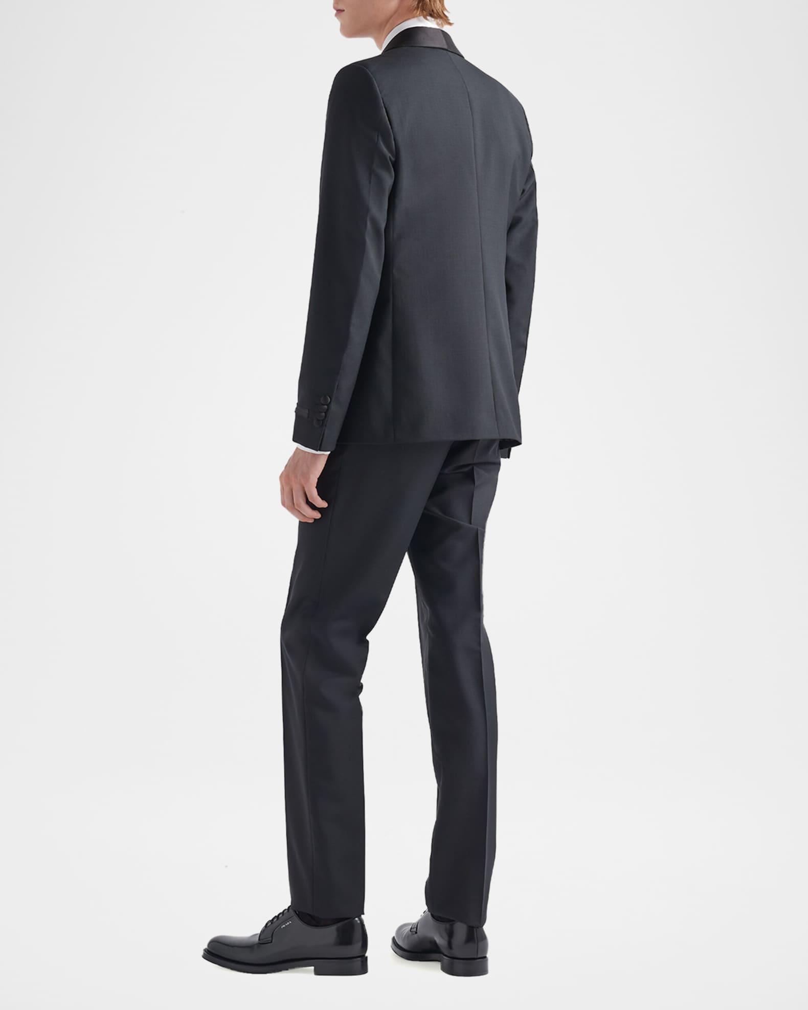 Men's Mohair-Blend Smoking Tuxedo Product Image