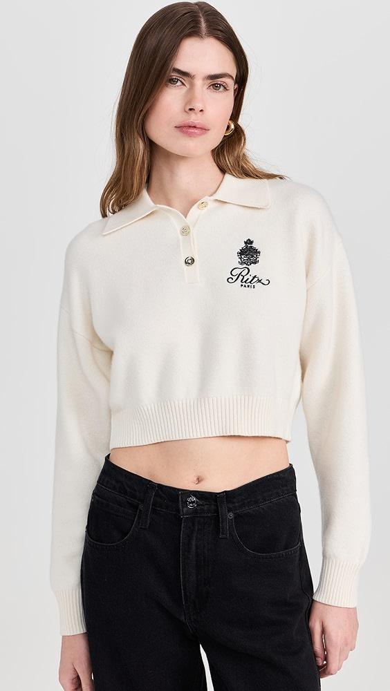 FRAME FRAME x Ritz Women’s Crest Cashmere Sweater | Shopbop Product Image